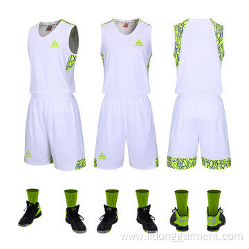 Wholesale Youth Basketball Jersey Design Color White